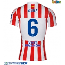 Maglie da calcio Atletico Madrid Koke #6 Prima Maglia 2025-26 Manica Corta
